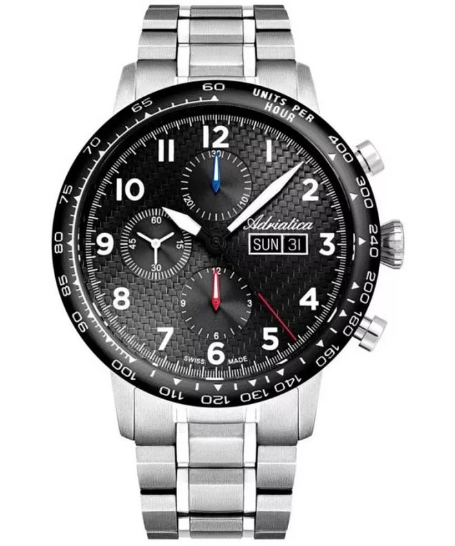 Reloj para hombres Adriatica Classic Automatic Chronograf A8383.4124ACH
