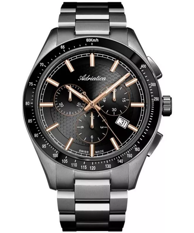Reloj para hombres Adriatica Classic Chronograph A8245.S1R6CH