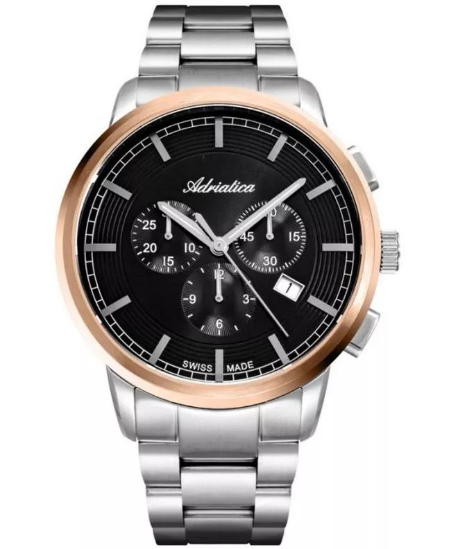 Reloj para hombres Adriatica Classic Chronograph A8307.R114CH