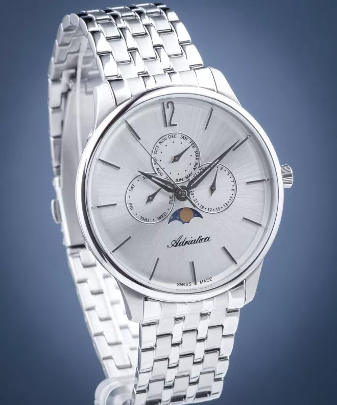 Reloj para hombres Adriatica Moon Phase A8269.5153QF