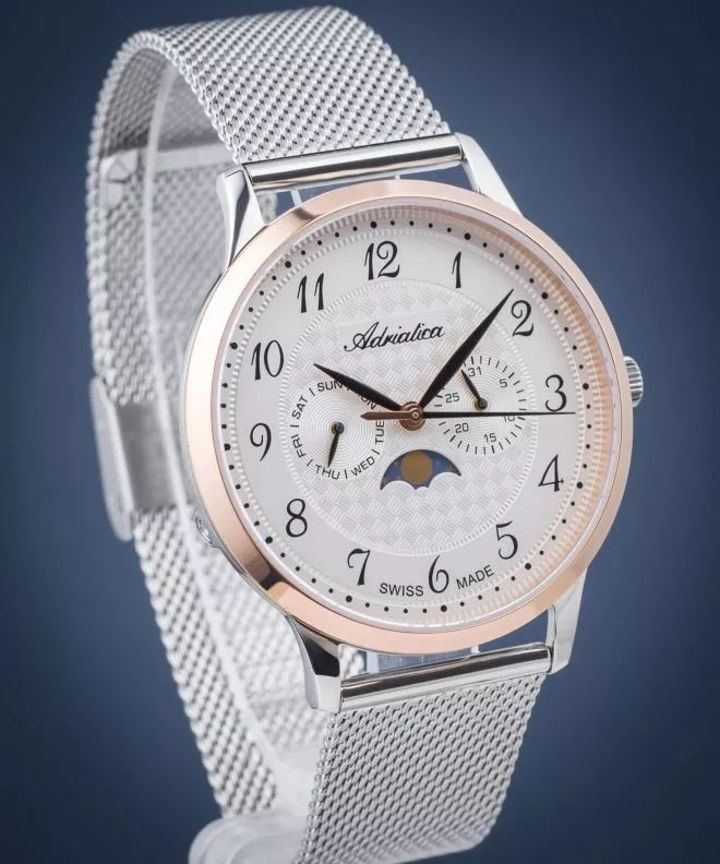 Reloj para hombres Adriatica Moonphase A1274.R123QF