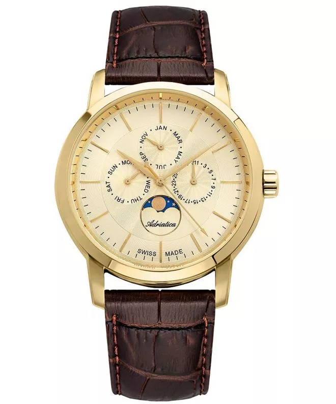 Reloj para hombres Adriatica Moonphase A8134.1211QF