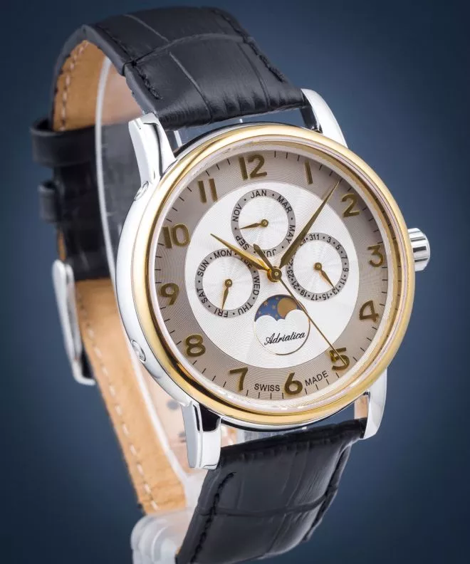 Reloj para hombres Adriatica Moonphase A8274.2223QF