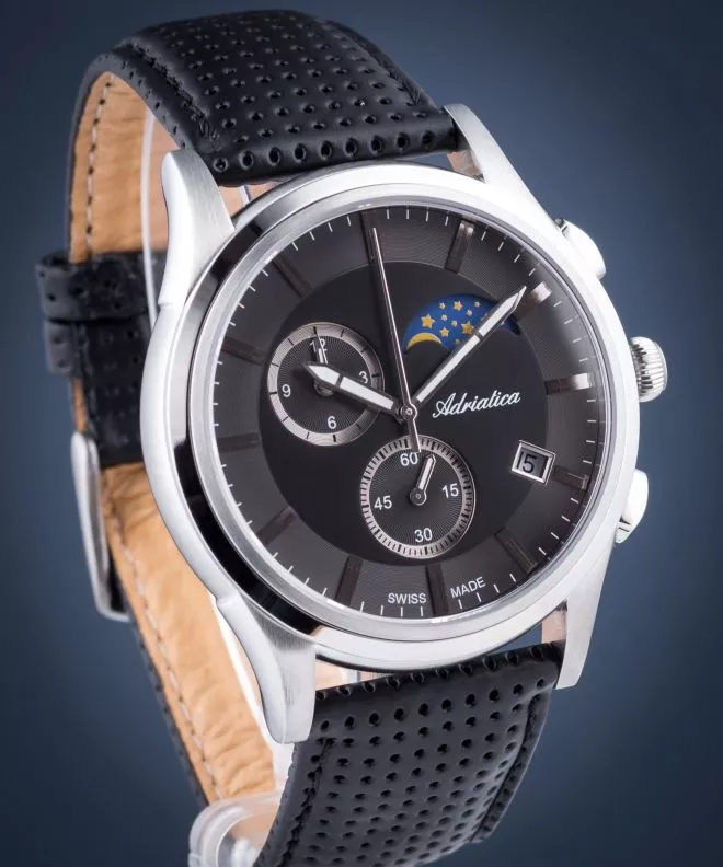 Reloj para hombres Adriatica Moonphase Chronograph A8282.5214CH