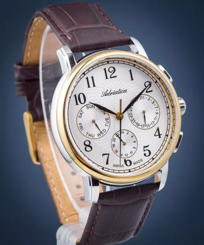 Reloj para hombres Adriatica Multifunction A8256.2223QFXL