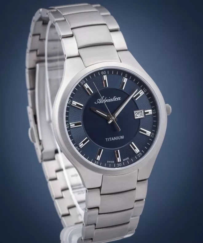 Reloj para hombres Adriatica Titanium A8329.4115Q
