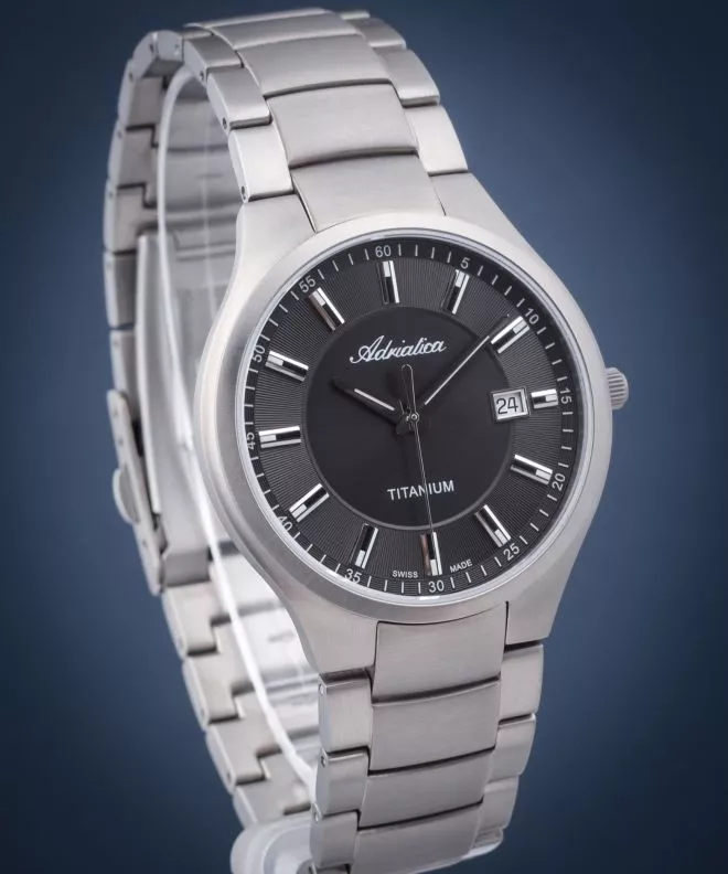Reloj para hombres Adriatica Titanium A8329.4116Q