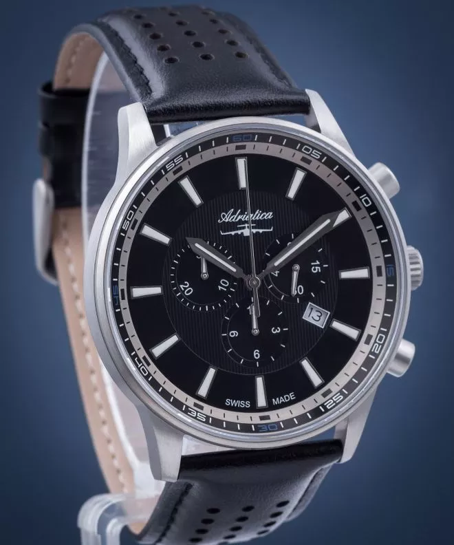 Reloj para hombres Adriatica Titanium Chronograph A8281.4214CH