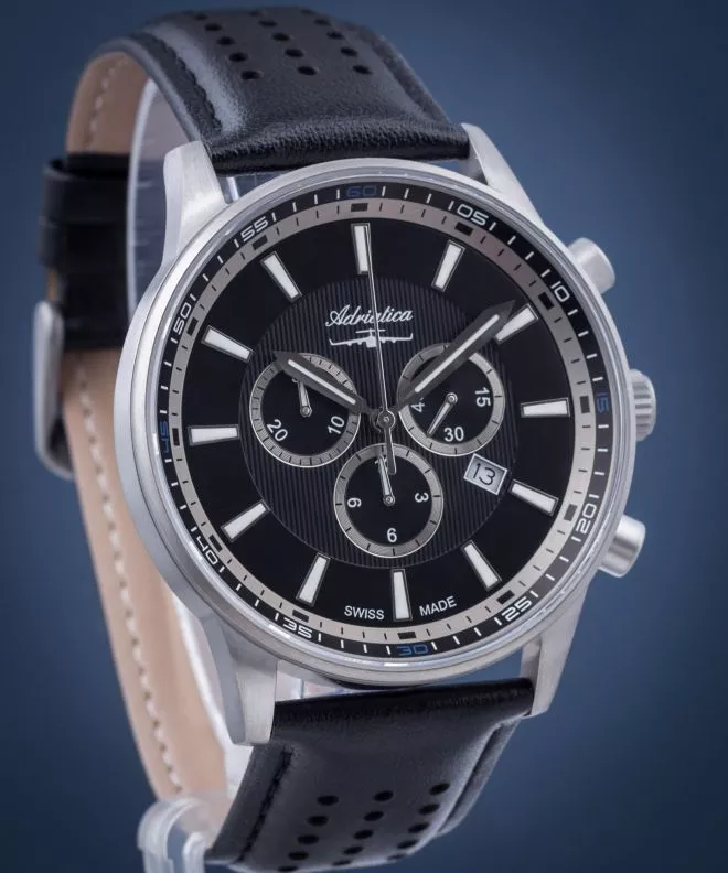 Reloj para hombres Adriatica Titanium Chronograph A8281.4216CH