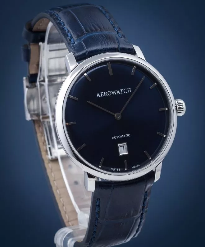Reloj para hombres Aerowatch Heritage Slim Automatic 67975-AA03