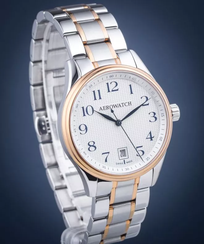 Reloj para hombres Aerowatch Les Grandes Classiques Automatique 42979-BI01-M