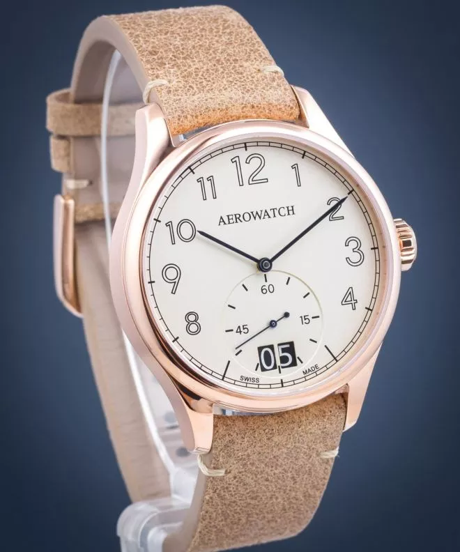 Reloj para hombres Aerowatch Renaissance Big Date 39982-RO10
