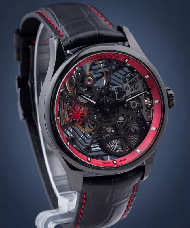 Reloj para hombres Aerowatch Renaissance Skeleton Spider 50981-NO21