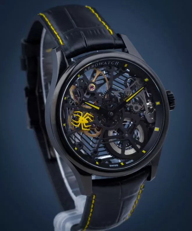 Reloj para hombres Aerowatch Renaissance Skeleton Spider 50981-NO22