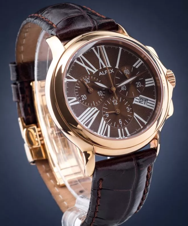 Reloj para hombres Alfex Big Line Chronograph 5569-719