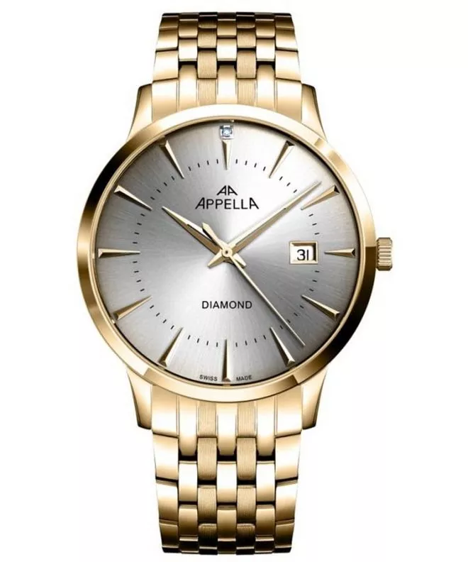 Reloj para hombres Appella Classic Diamond L12003.1197DQ