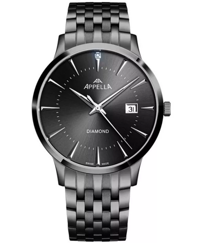 Reloj para hombres Appella Classic Diamond L12003.S196DQ