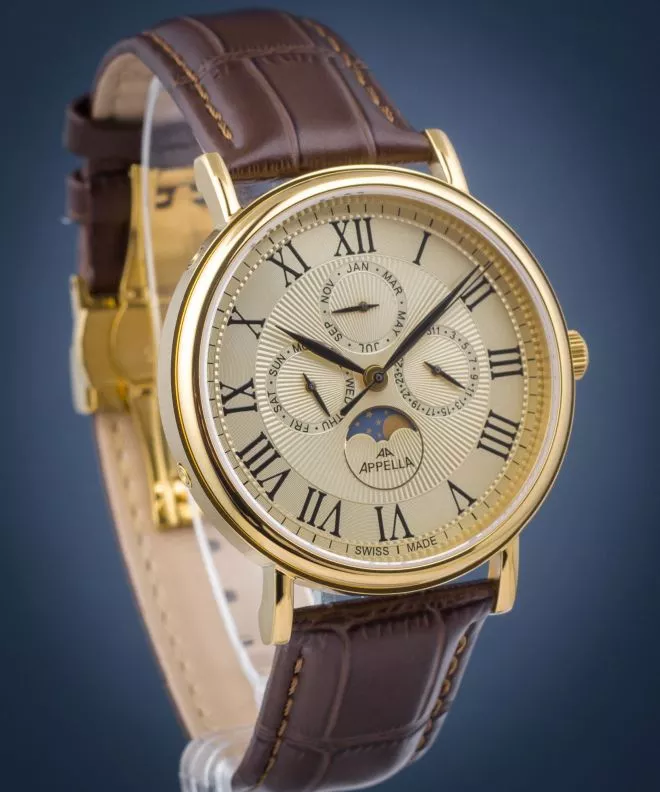 Reloj para hombres Appella Moonphase L70004.1B31QF