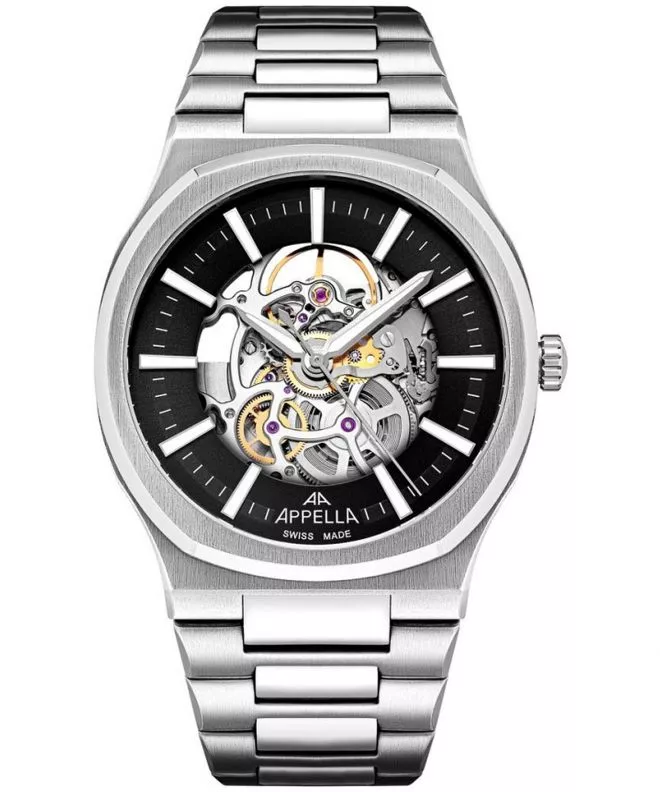 Reloj para hombres Appella Skeleton Automatic L12006.5114ASQ