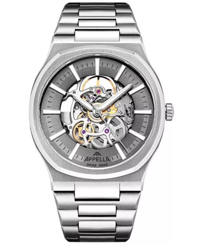 Reloj para hombres Appella Skeleton Automatic L12006.5117ASQ