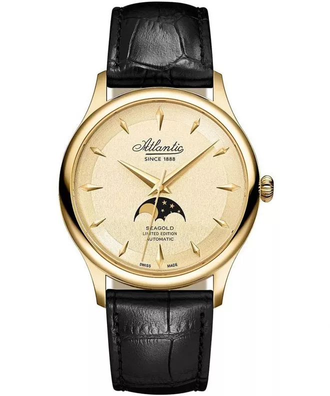 Reloj para hombres Atlantic Seagold Moonphase Automatic Limited Edition 96741.65.31