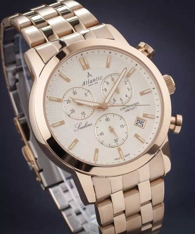 Reloj para hombres Atlantic Sealine Chronograph 62455.45.31