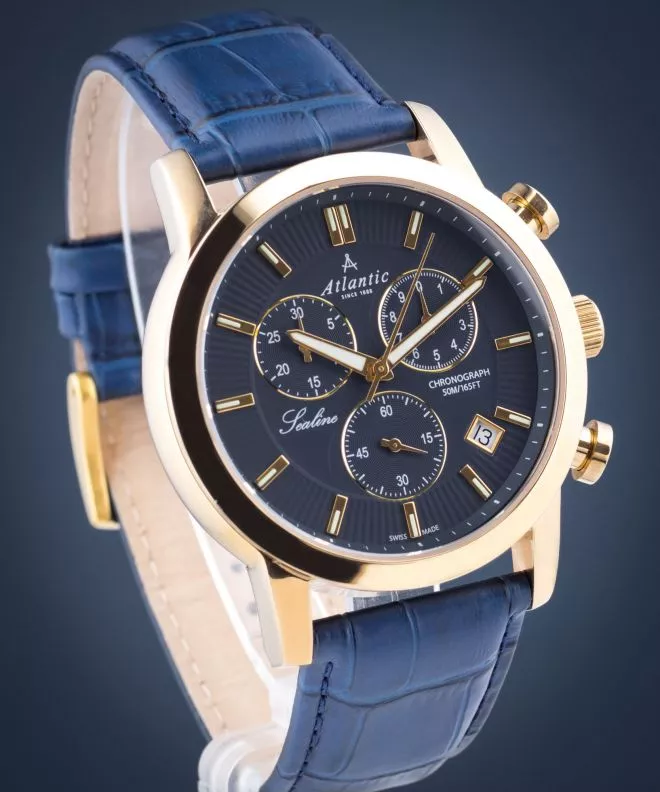 Reloj para hombres Atlantic Sealine Chronograph 62450.45.51