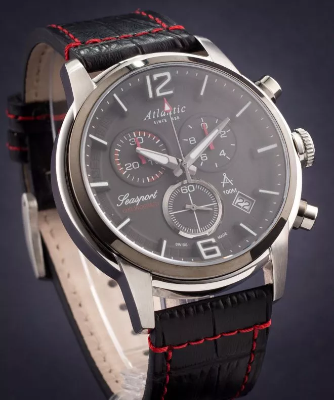 Reloj para hombres Atlantic Seasport Chronograph 87461.42.45