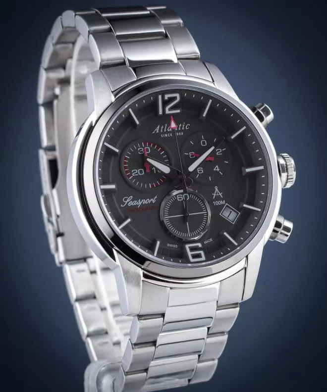 Reloj para hombres Atlantic Seasport Chronograph 87466.42.45