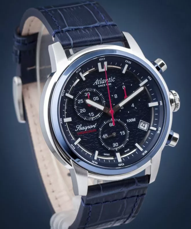 Reloj para hombres Atlantic Seasport Chronograph 87461.47.51