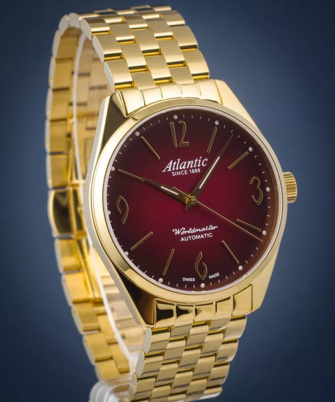 Reloj para hombres Atlantic Worldmaster Art Deco Automatic 51752.45.99GM