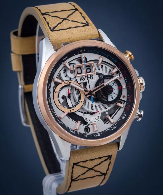 Reloj para hombres AVI-8 Hawker Harrier II Matador Chronograph AV-4065-02
