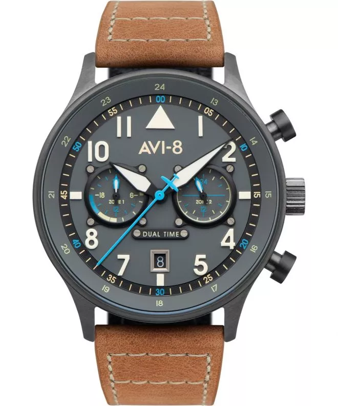 Reloj para hombres AVI-8 Hawker Hurricane Carey Dual Time Orissa AV-4088-04