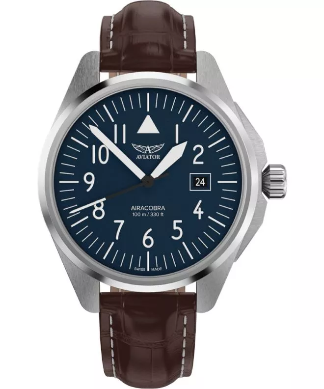 Reloj para hombres Aviator Airacobra 43 Type A V.1.38.0.317.4