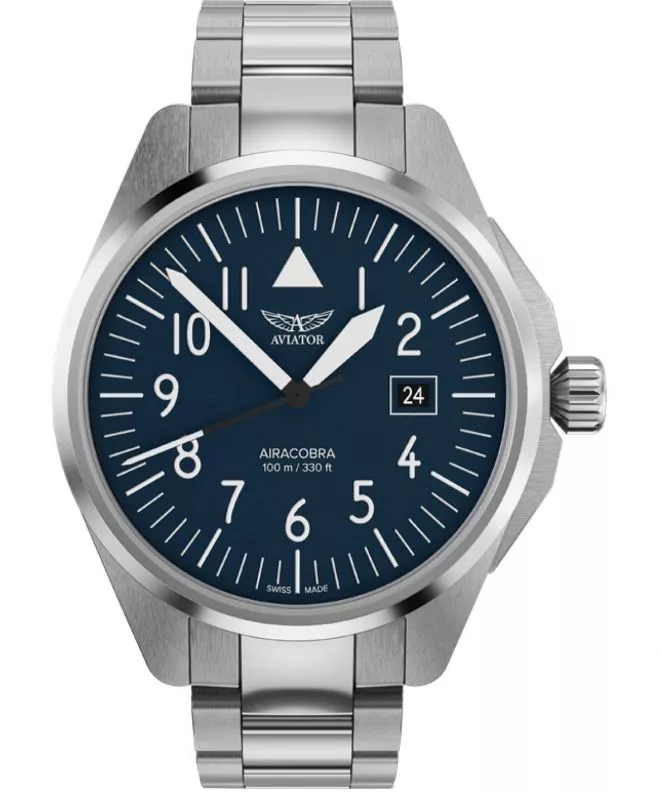 Reloj para hombres Aviator Airacobra 43 Type A V.1.38.0.317.5
