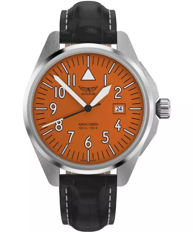 Reloj para hombres Aviator Airacobra 43 Type A V.1.38.0.321.4