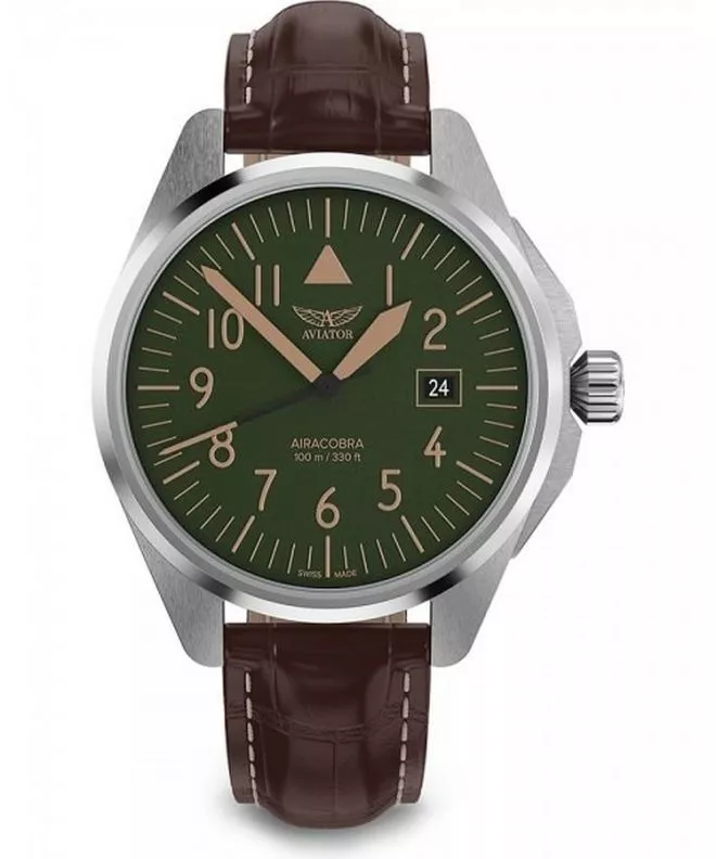 Reloj para hombres Aviator Airacobra 43 Type A V.1.38.0.330.4