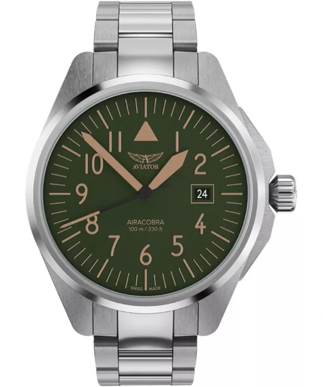 Reloj para hombres Aviator Airacobra 43 Type A V.1.38.0.330.5