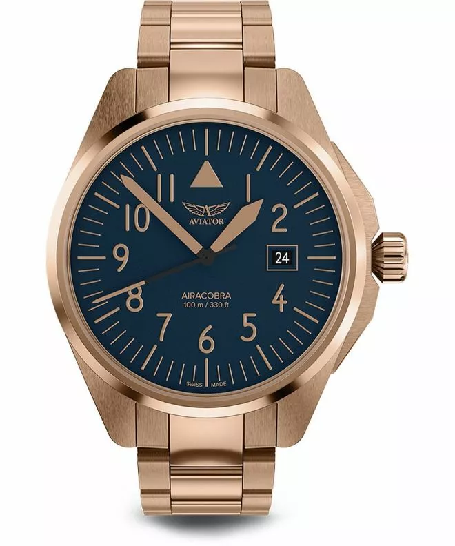 Reloj para hombres Aviator Airacobra 43 Type A V.1.38.2.318.5