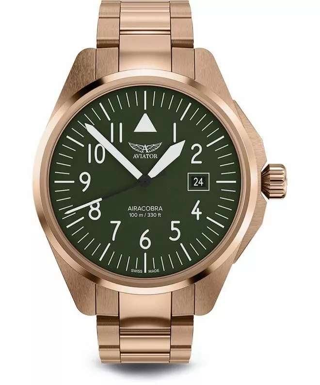 Reloj para hombres Aviator Airacobra 43 Type A V.1.38.2.319.5