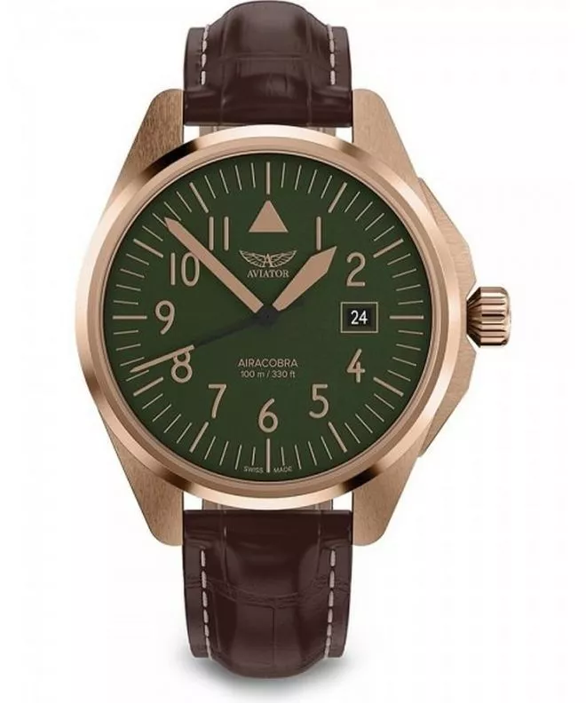 Reloj para hombres Aviator Airacobra 43 Type A V.1.38.2.330.4