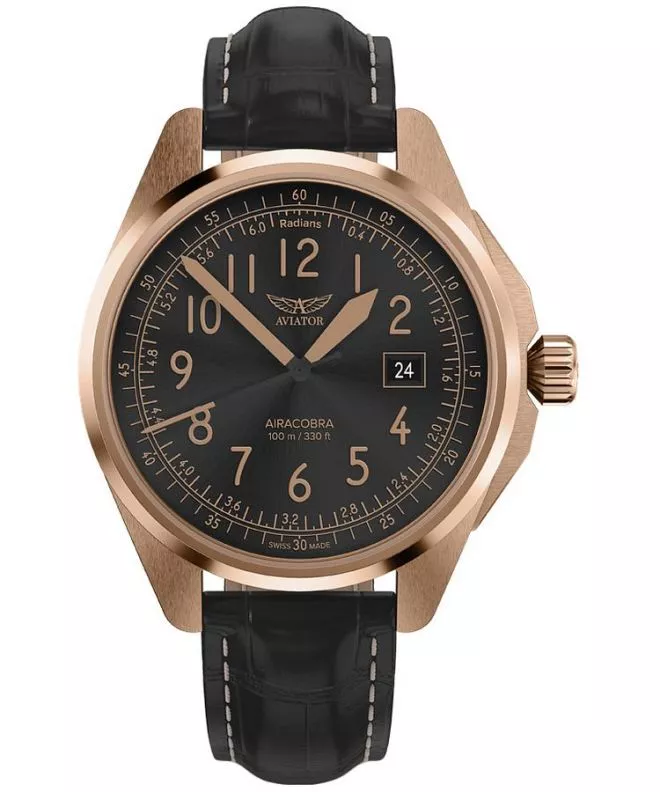 Reloj para hombres Aviator Airacobra 43 Type B V.1.38.2.323.4