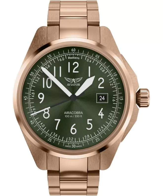 Reloj para hombres Aviator Airacobra 43 Type B V.1.38.2.324.5