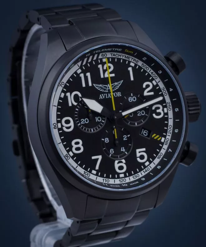 Reloj para hombres Aviator Airacobra P45 Chrono V.2.25.5.169.5