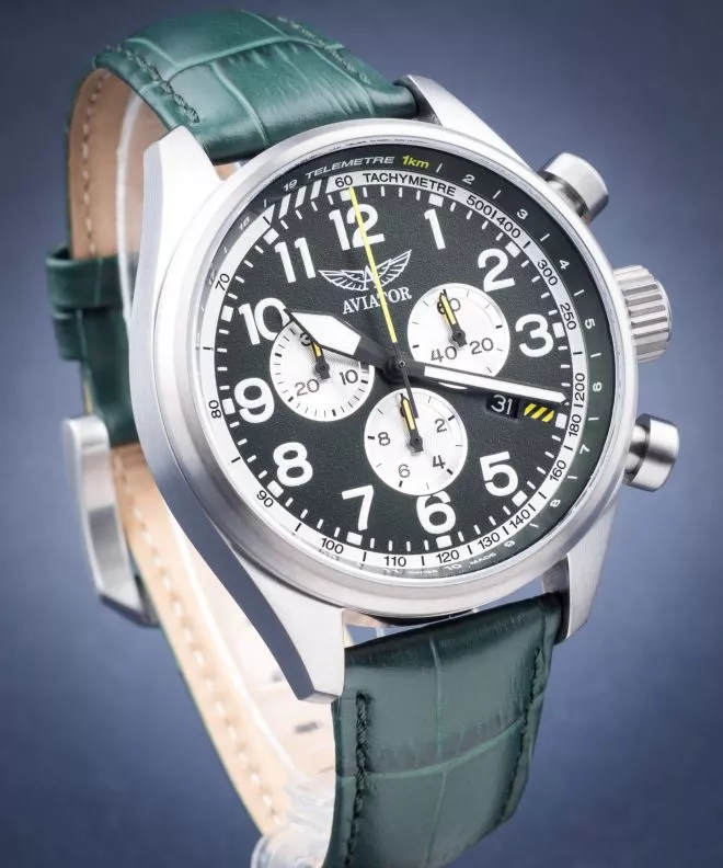 Reloj para hombres Aviator Airacobra P45 Chrono V.2.25.7.171.4
