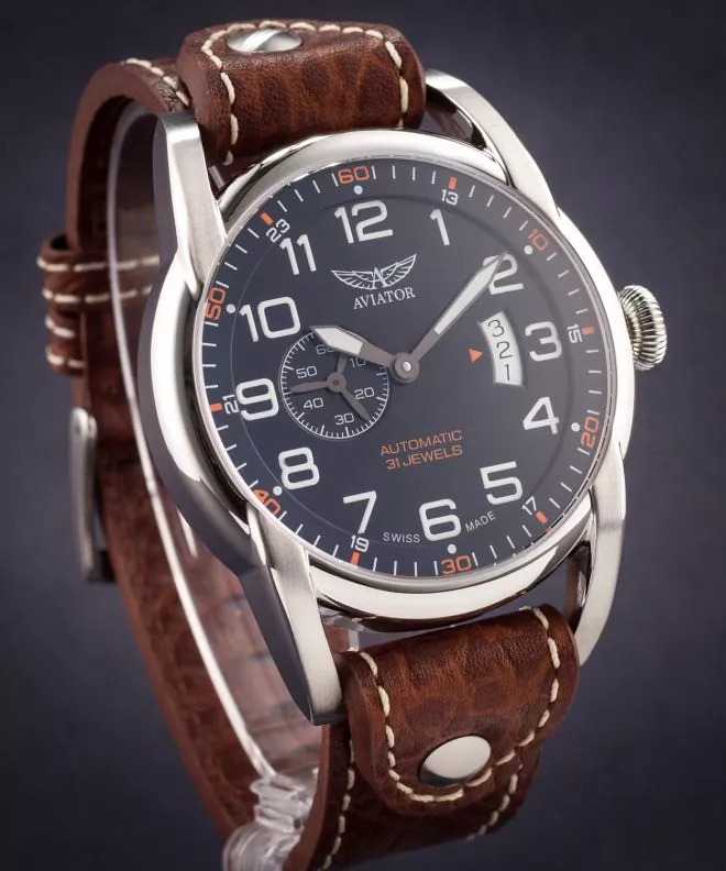 Reloj para hombres Aviator Bristol Bulldog Automatic V.3.18.0.100.4