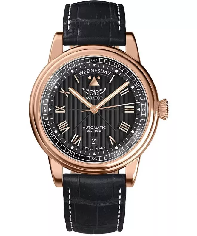 Reloj para hombres Aviator Day-Date V.3.35.2.275.4