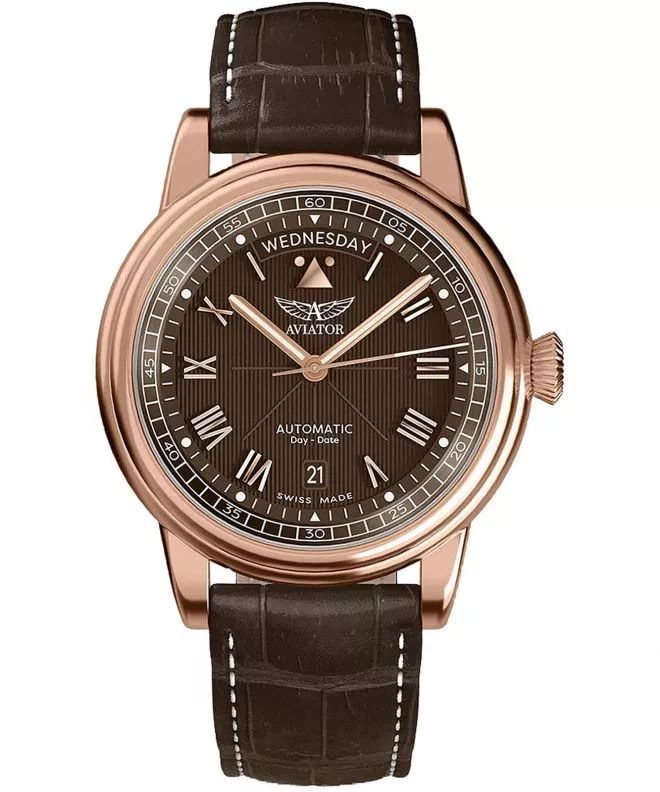 Reloj para hombres Aviator Douglas Day-Date V.3.35.2.280.4
