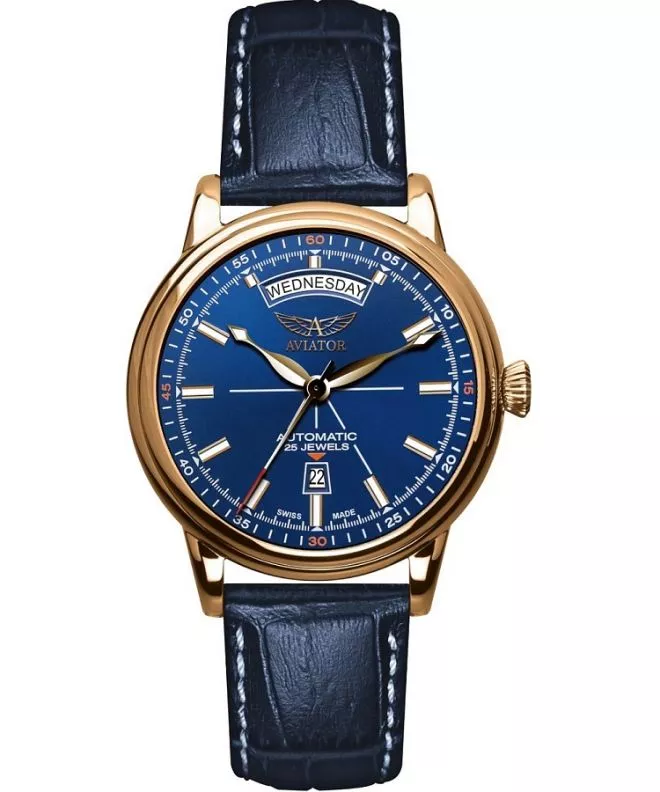 Reloj para hombres Aviator Douglas Day-Date V.3.20.2.225.4