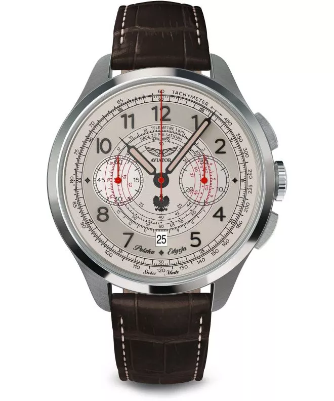 Reloj para hombres Aviator Heritage Chronograph Trimeter Limited Edition V.4.40.0.351.4 PL